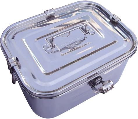 stainless steel shipping boxes|rectangular stainless steel storage containers.